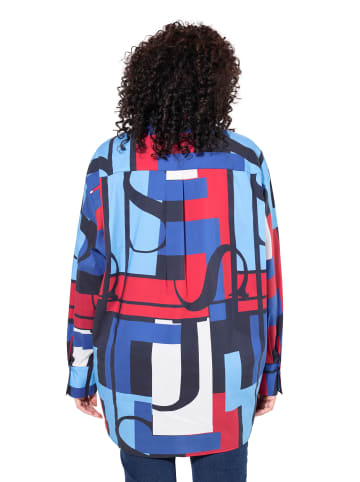 Ulla Popken Hemdbluse in marine