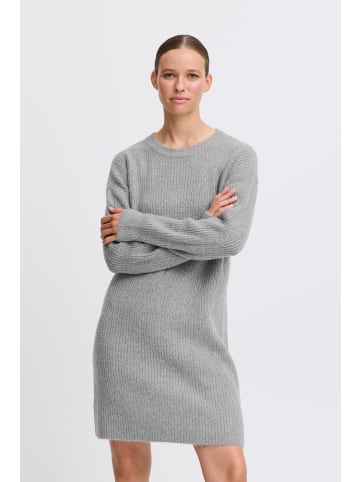 b.young Strickkleid BYONEMA DRESS 20813901 modisches Strickkleid in Grau