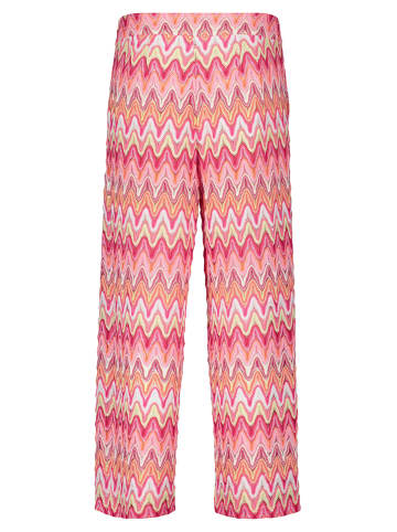 Betty Barclay Marlene-Hose mit hohem Bund in Red/Rosè