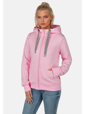 Salzhaut Sweatjacke SÖÖTE - HERZ RÜCKEN in Rosé