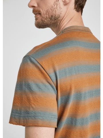 s.Oliver T-Shirt kurzarm in Petrol-orange