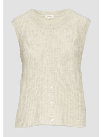 s.Oliver Strickjacke in 81W9_beige