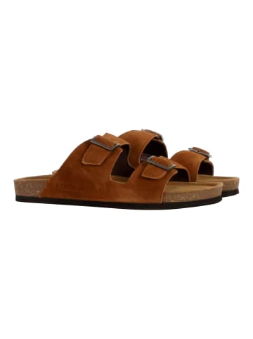 Redskins Ledersandalen California Braun