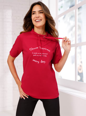 Sieh an! Freizeitshirt in erdbeere