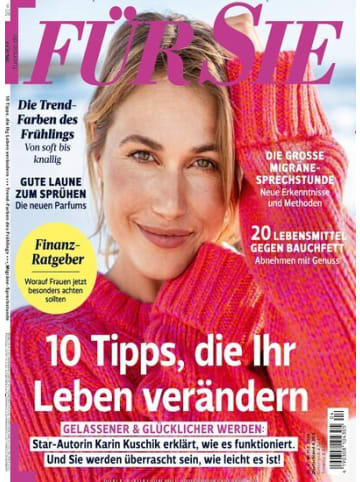 Hubert Burda Media 24 x FÜR SIE Zeitschrift (Gutschein für Jahres Abo)
