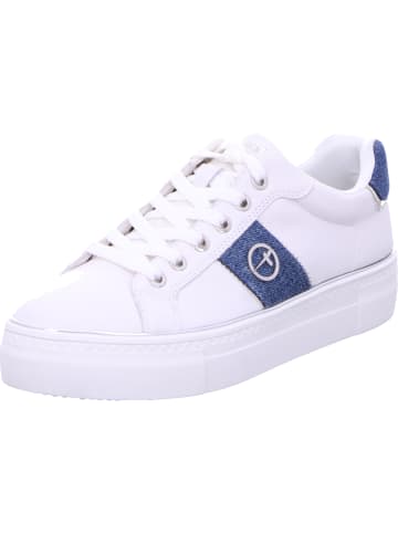 Tamaris Schnürhalbschuh in weiß