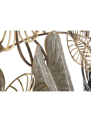 Mauro Ferretti 3D-Dekorplatte aus mehrfarbigem Metall, 131 x 4,5 x 61 cm