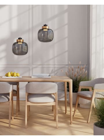 Butlers Butlers Pendelleuchte EXEMLAR Smoky in Gold