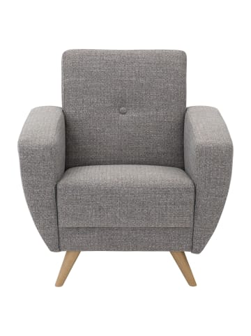 58 aufm Kessel POLSTERSESSEL Kazdoia Flachgewebe grau