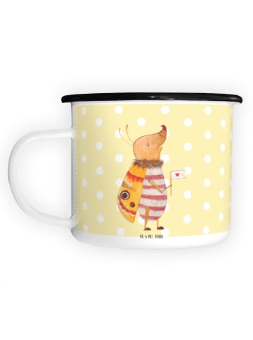 Mr. & Mrs. Panda Tasse Nachtfalter Fähnchen ohne Spruch in Gelb Pastell