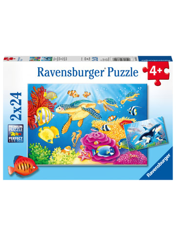 Ravensburger Ravensburger Kinderpuzzle - 07815 Kunterbunte Unterwasserwelt - Puzzle für...