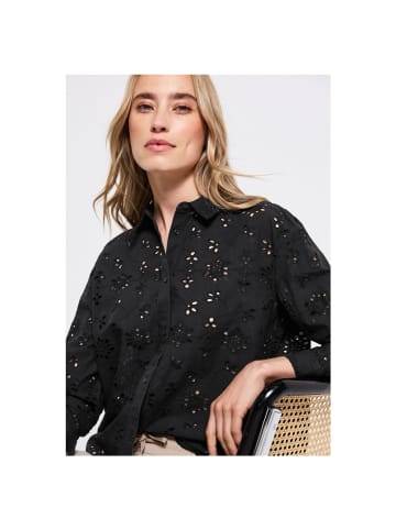 Street One Langarmbluse in Black