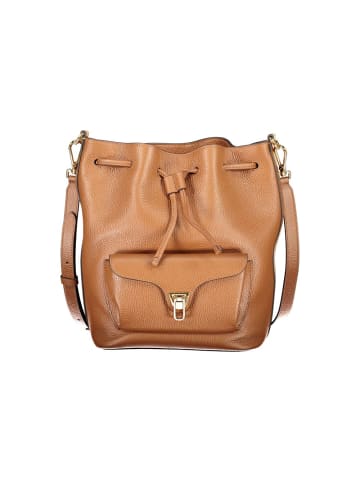 COCCINELLE Braune Leder-Bucket-Bag