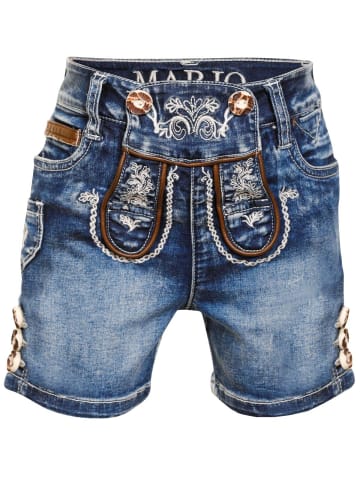 MarJo Kinderhose JEANSSHORT-KIDS in blau