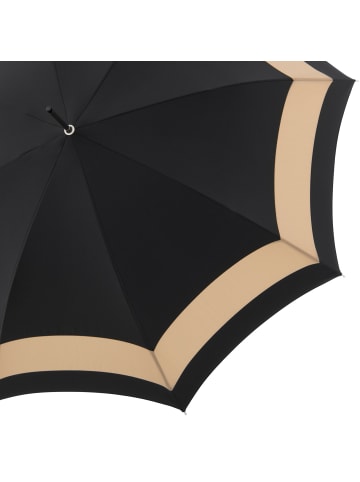 doppler Manufaktur Elegance AC Royal Stockschirm 91 cm in schwarz-braun