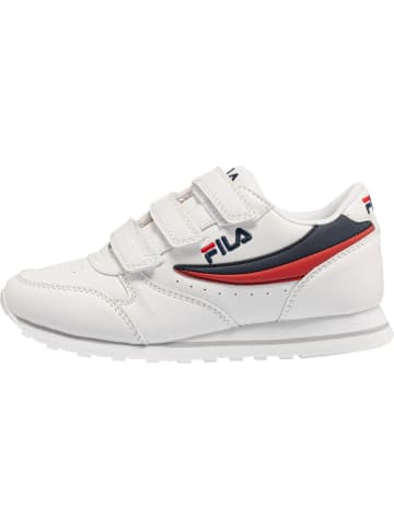 Fila Sneaker "Orbit Klettverschluss Low Kids" in Weiß