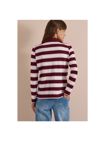Cecil Langarmshirt in red wine