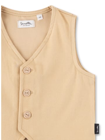 Sanetta Weste in Beige