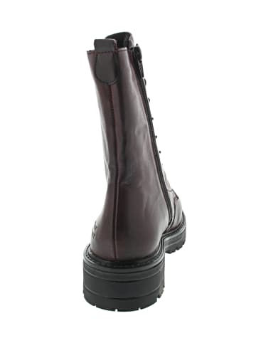 remonte Schnürstiefel Rot