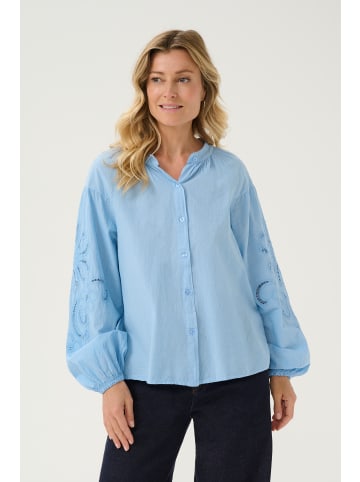 Cream Langarm-Bluse CRTimia Regular fit in Placid Blue