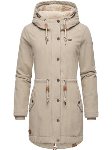 ragwear Winterjacke Canny Corduroy in Bone