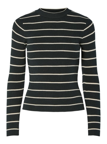 Pieces Strickpullover in Darkest Spruce