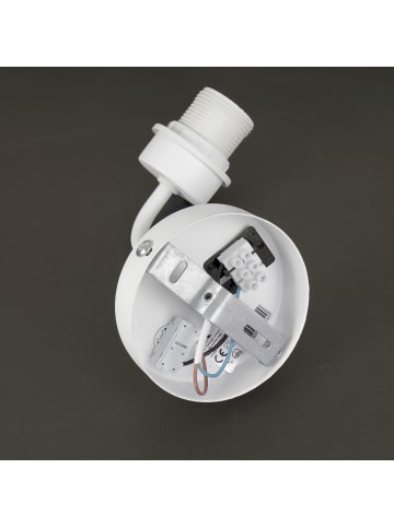 Licht-Erlebnisse Wandlampe (B)20 x (H)24 cm in WeißWeiß