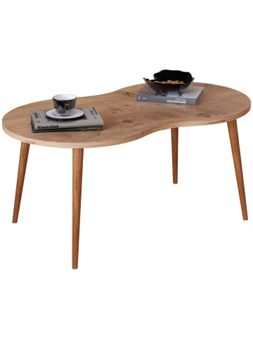 VCM  Holz Sofatisch Couchtisch Beistelltisch Barilo in Honig-Eiche