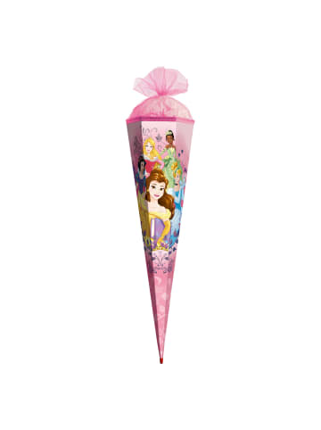 ROTH Schultüte groß Disney Princess 85 cm, Glitter in Bunt