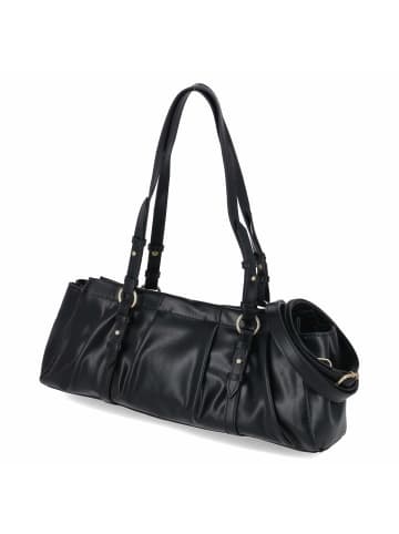 Fräulein Frida Schultertasche in schwarz
