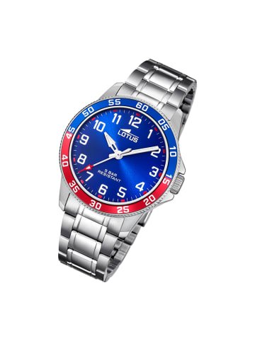 Lotus Analog-Armbanduhr Lotus Junior silber mittel (ca. 36mm)