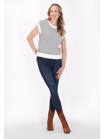 usha FESTIVAL Women Vest in black stripe