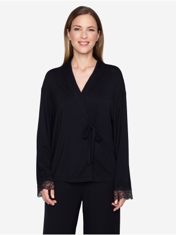 JOOP! Pyjamaoberteil Grace Cardigan in Black