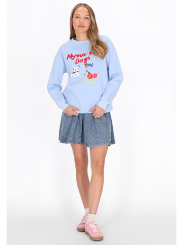 myMo Women Sweatshirt in light blue