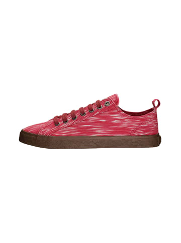 ethletic Canvas Sneaker Goto Lo in red melange