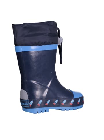 Playshoes Gummistiefel die Maus Weltraum in Marine