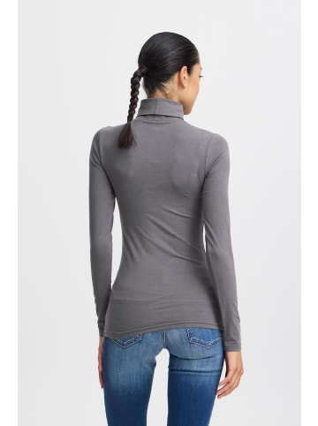 b. young PAMILA ROLL NECK Jersey Slim fit in Asphalt