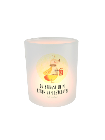 Mr. & Mrs. Panda dekolicht Glühwürmchen mit Spruch in Transparent