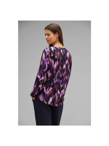 Street One Langarmbluse in deep pure lilac