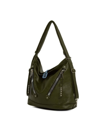Schultertasche in Khaki