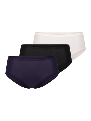 Chantelle Short Slip Soft Stretch in Marine / schwarz / elfenbein