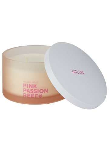 Butlers Duftkerze MELLOW MOOD Pink Passion Reef in Rot