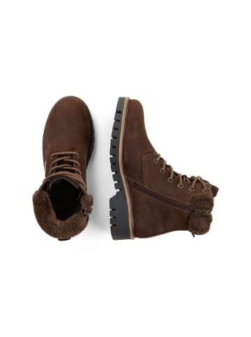 Camel Active Lederschuh mit Seitenzipper in Braun