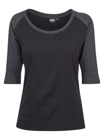 Urban Classics T-Shirt in black/charcoal