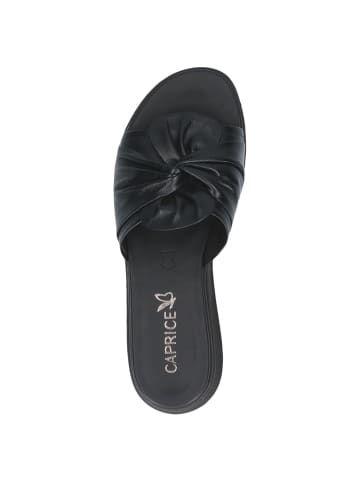 Caprice Pantolette in BLACK NAPPA