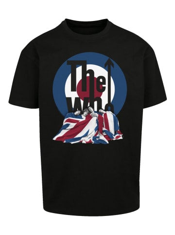F4NT4STIC Heavy Oversize T-Shirt The Who Flag Blanket in schwarz