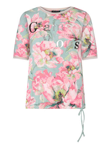 Betty Barclay Casual-Shirt mit Tunnelzug in Mint/Rosé