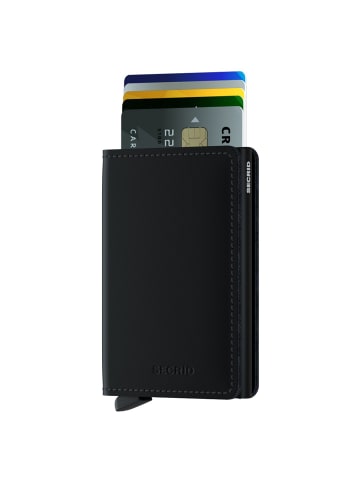 Secrid Matte Slimwallet - Geldbörse RFID 6.8 cm in schwarz