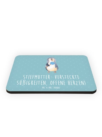 Mr. & Mrs. Panda magnet Stiefmutter Herzen mit Spruch in Meeresbrise