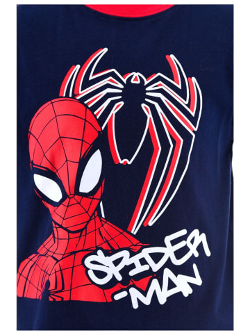 Spiderman Schlafanzug kurz Spider-Man in Dunkelblau